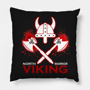 viking warrior Pillow