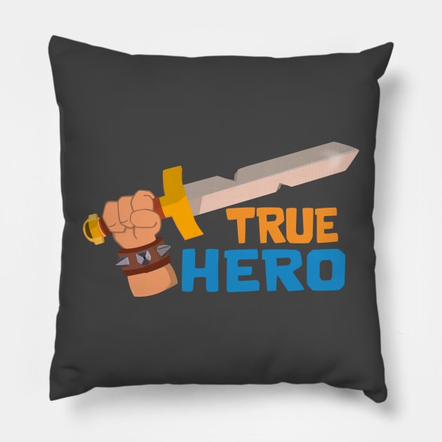 True Hero Pillow by Marshallpro