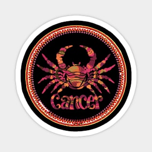 "Lunar Whispers: Cancer Serenade"- Zodiac Horoscope Star Signs Magnet