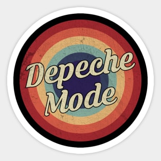 Depeche Mode Logo Vinyl Decal Sticker