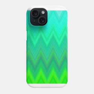 Cool Pattern Neck Gator Green Zig Zag Pattern Phone Case