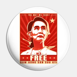 Aung San Suu Kyi Pin