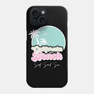 Retro California Beach Surf Sand Sun Phone Case