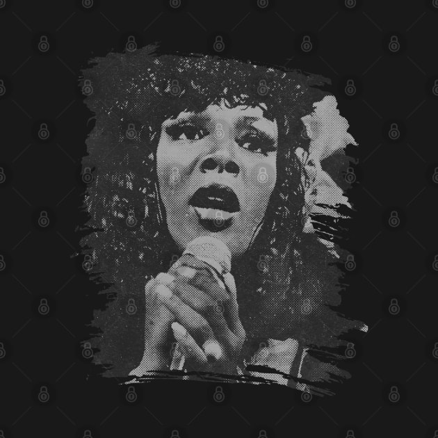 Donna Summer // Retro Poster by Degiab