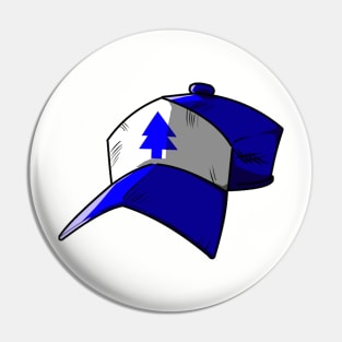 blue hat Pin