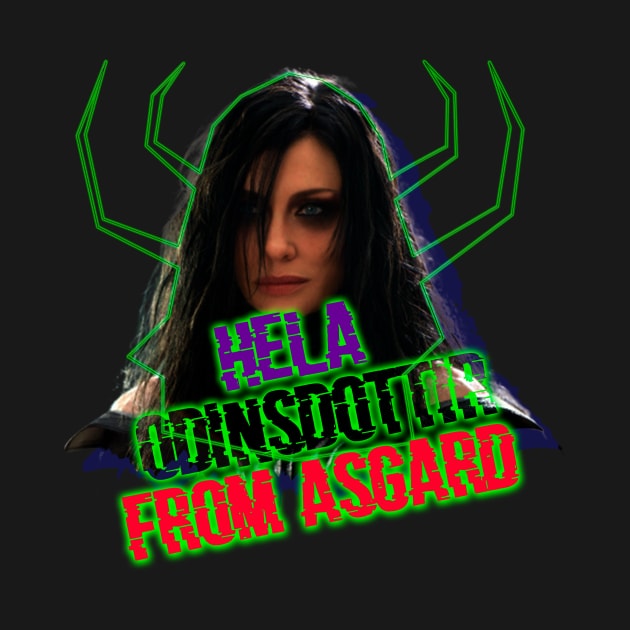 Hela from Asgard odinsdottir thor marvel by denpoolswag