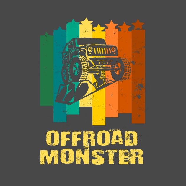 Offroad Monster Jeep gift by Lomitasu