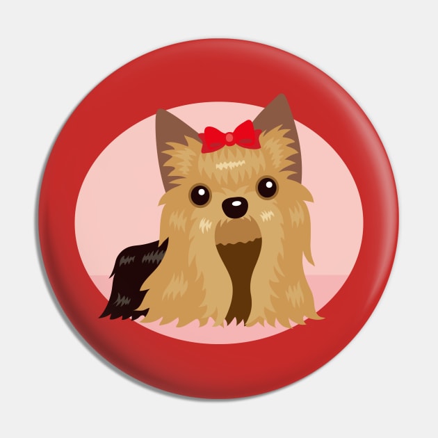 Yorkshire Terrier Pin by sanogawa