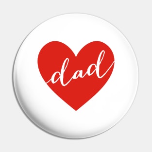 love you dad, happy father's day Pin