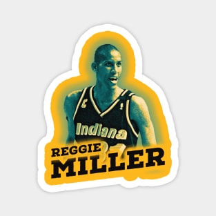 reggie miller retro Magnet