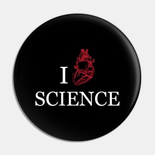 I love Science Pin