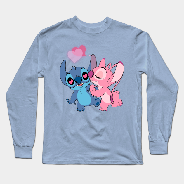 Stitch & Angel - Stitch - Long Sleeve T-Shirt | TeePublic