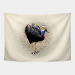 Southern cassowary Tapestry