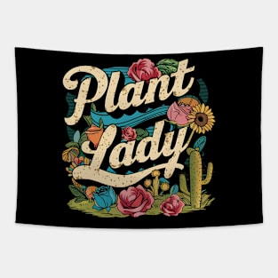 Plant Lady | Gardening Tapestry