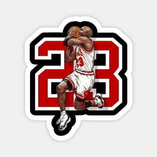 BASKETBALLART -23 GOAT MJ Magnet