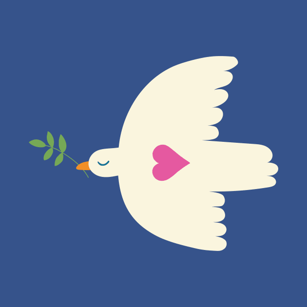 Dove of Peace - cute graphic by Cecca Designs by Cecca