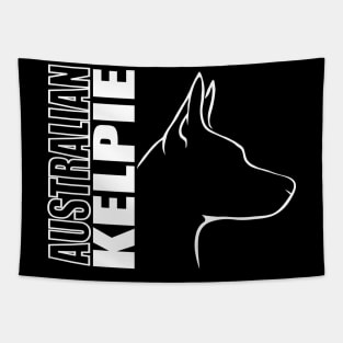 Proud Australian Kelpie profile dog lover gift Tapestry