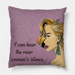 Women´s roar Pillow