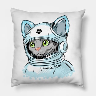 'We Are The Future' Women's Achievement Shirt Pillow