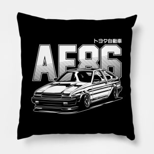 AE86 Trueno (White Print) Pillow