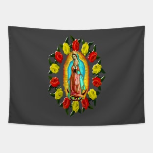 Our Lady of Guadalupe Virgin Mary Catholic Saint Tapestry