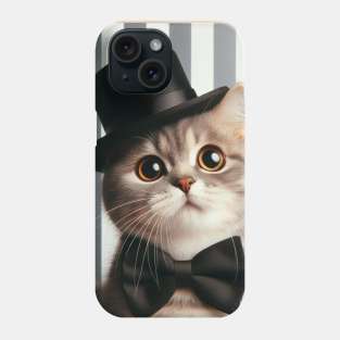 The Dapper Feline Phone Case