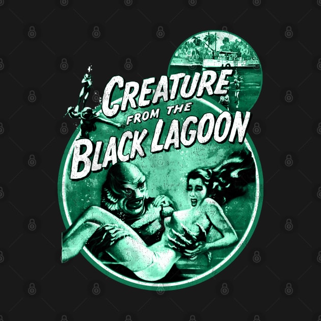 Vintage Creature From the Black Lagoon by Joaddo