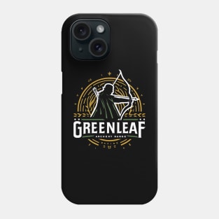 Greenleaf Archery Range - Green and Gold - Fantasy Phone Case