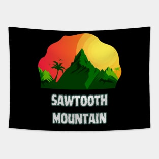 Sawtooth Mountain Tapestry