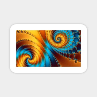 Classic supernova digital design Magnet