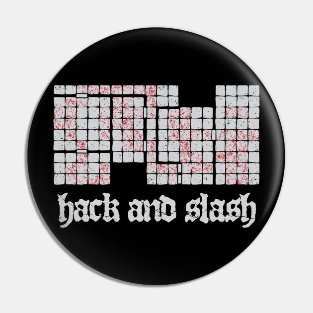 Hack and Slash RPG Dungeon Adventure Pin by DnlDesigns