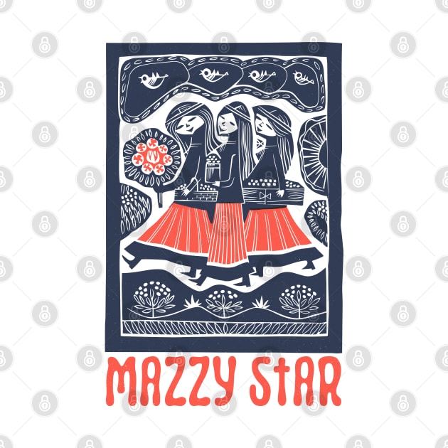 Mazzy Star .. Psychedelic Fan Art Design by unknown_pleasures