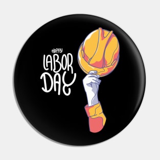 Labor Day Gifts - Happy Labor Day New York Pin