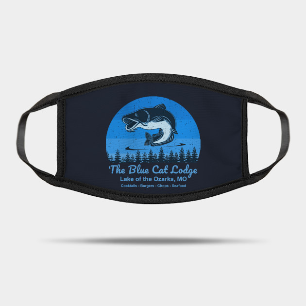 Ozark The Blue Cat Lodge Ozark Mask Teepublic