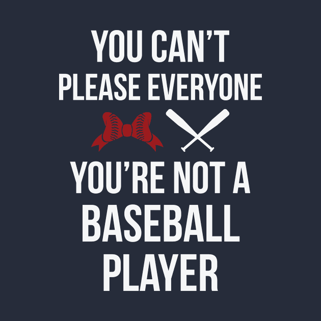 You're Not A Baseball Player by teegear