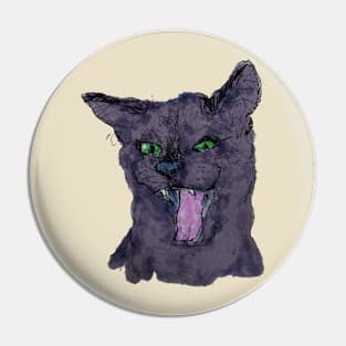 Will Garner Black Cat Pin