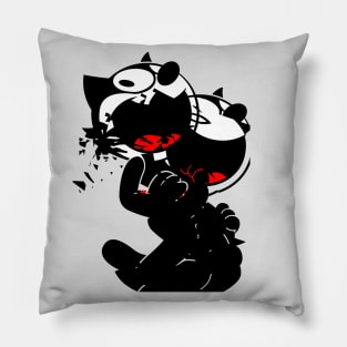 //// De-Constructed Felix The Cat //// Pillow