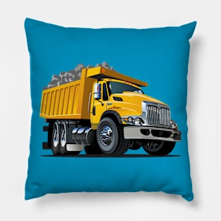 Cartoon truck Pillow