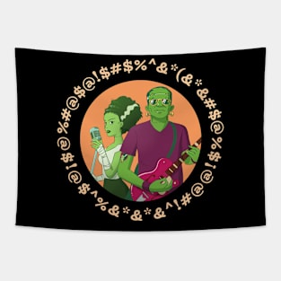 Monster Family Tapestry