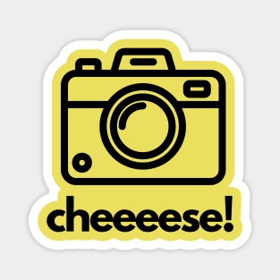 Cheeeese! A photography design Magnet