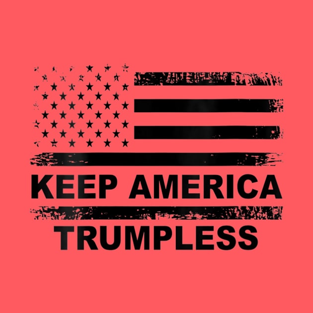 KEEP AMERICA TRUMPLESS by WILLER