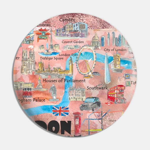 London Pin by artshop77