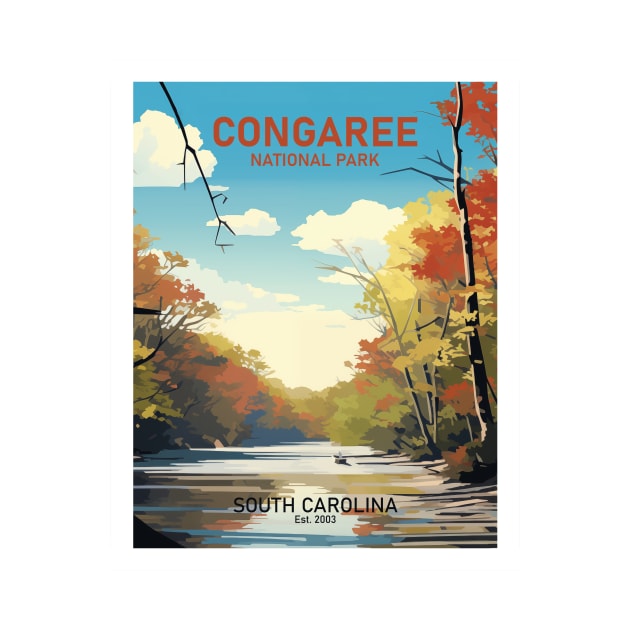 CONGAREE NATIONAL PARK by MarkedArtPrints