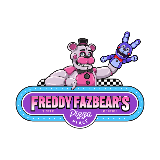 FNAF Funtime Freddy movie sign by halegrafx