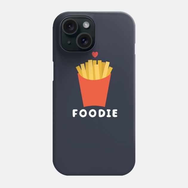Whimsical and cute foodie fries Phone Case by happinessinatee