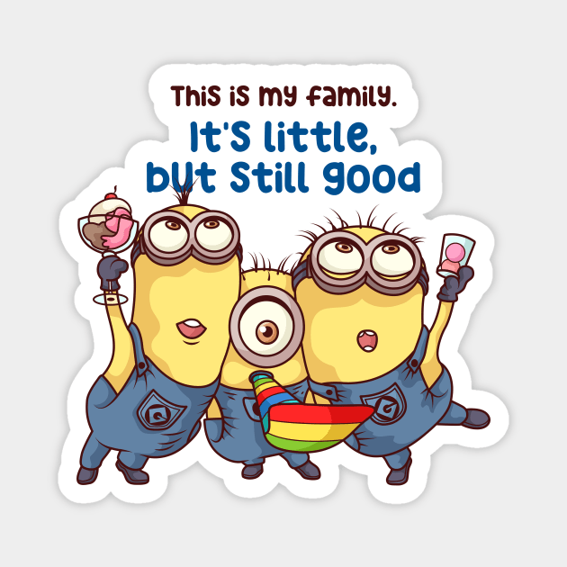 This is my family. it's little, but still good Magnet by BoyOdachi
