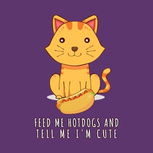 Cat Hotdog T-Shirt