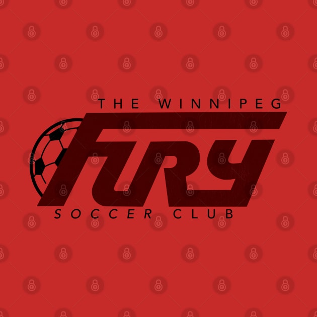 Classic Winnipeg Fury Soccer by LocalZonly