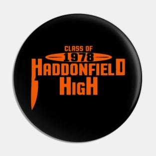 1978 haddonfield Pin