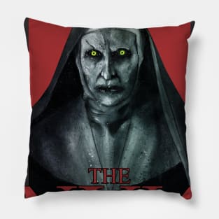 THE NUN PHOTO Pillow